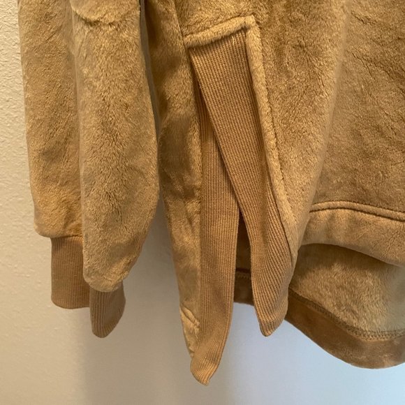 Plush Beige Hoodie - Picture 3 of 4